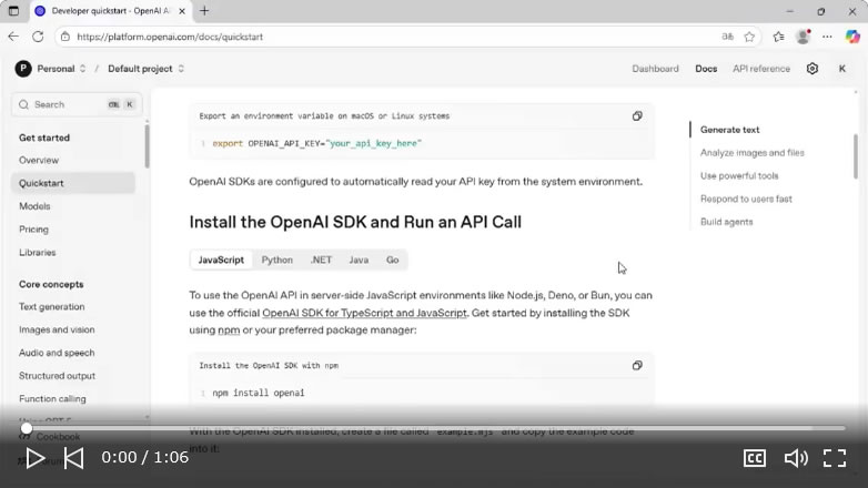 「LinkedInラーニング」で「PythonでOpenAI APIを使ったエージェントを作成する」が公開されました